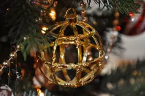 Christmas Ornament Closeup